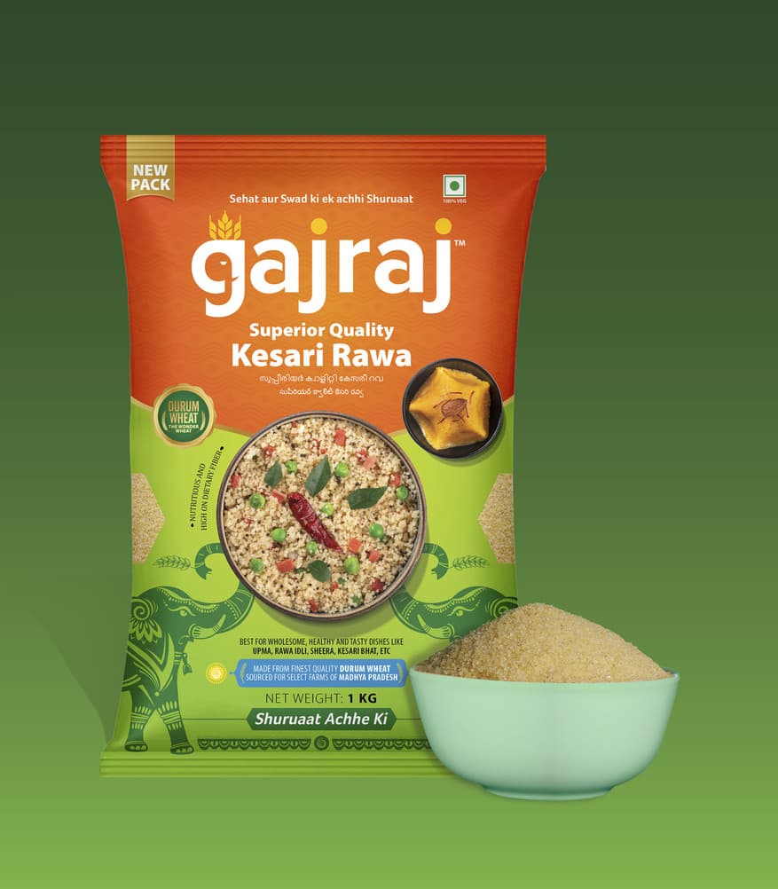 Kesari Rawa (semolina or sooji)