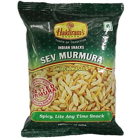 Haldiram's Namkeen - Sev Murmura Mirch Masala, 27g Pouch