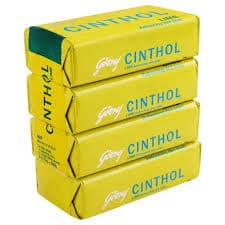 Cinthol Lime Refreshing Deo Soap 75g (Pack of 4)