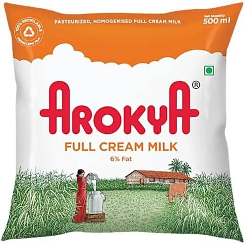 Arokya Full Cream Milk 500 ml